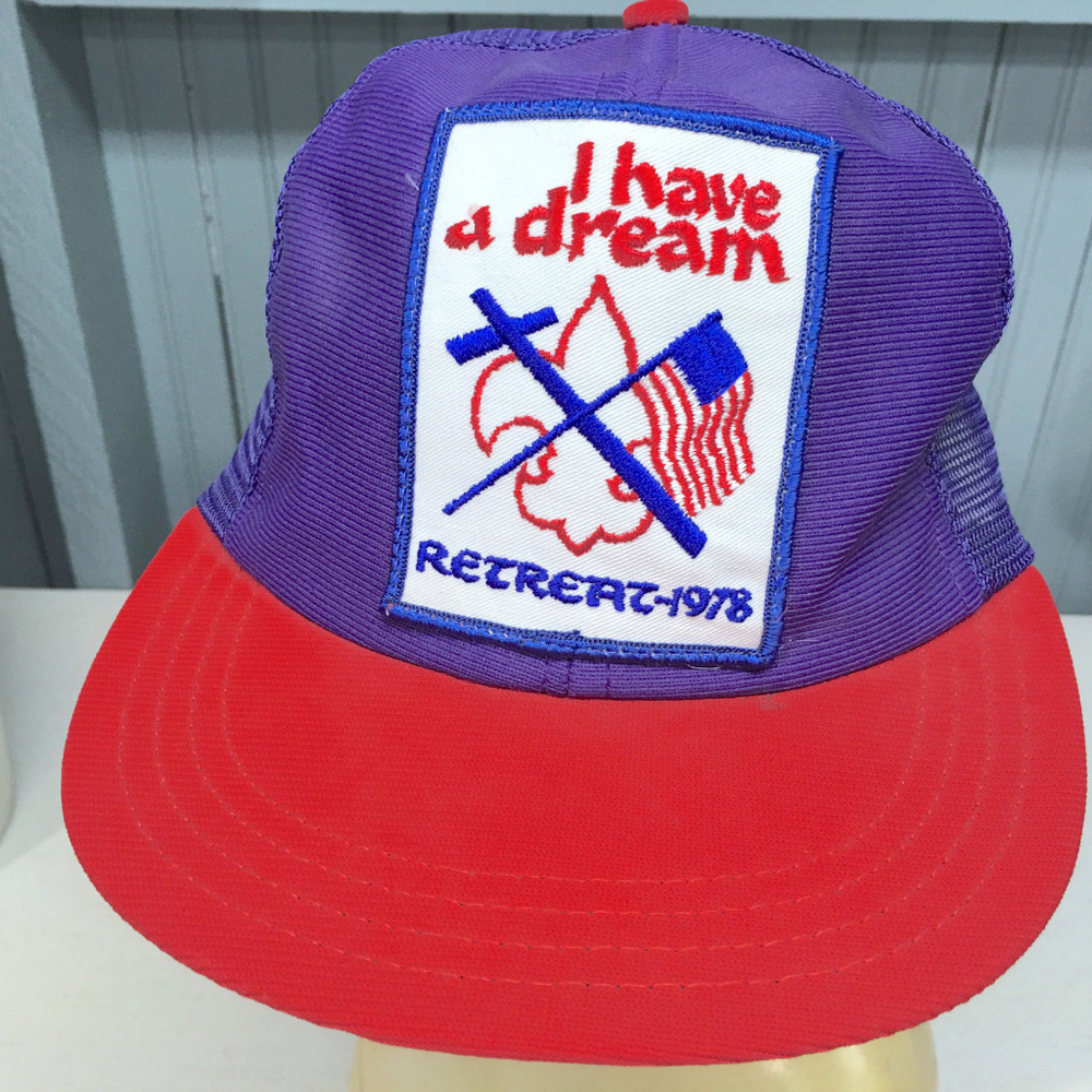 I Have a Dream Scouting Retreat Snapback Cap Hat